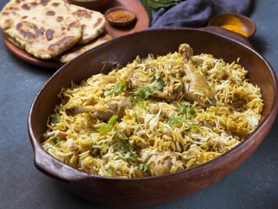 high-angle-pakistan-meal-composition